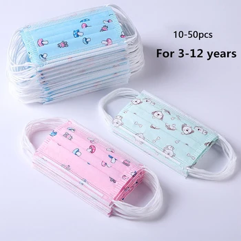 50Pcs Child 3Layer Anti-Dust Face Masks Soft Breathable Children Mouth Mask Printed Patterns Dustproof Protection Kids Face Mask
50Pcs Child 3Layer Anti-Dust Face Masks Soft Breathable Children Mouth Mask Printed Patterns Dustproof Protection Kids Face Mask