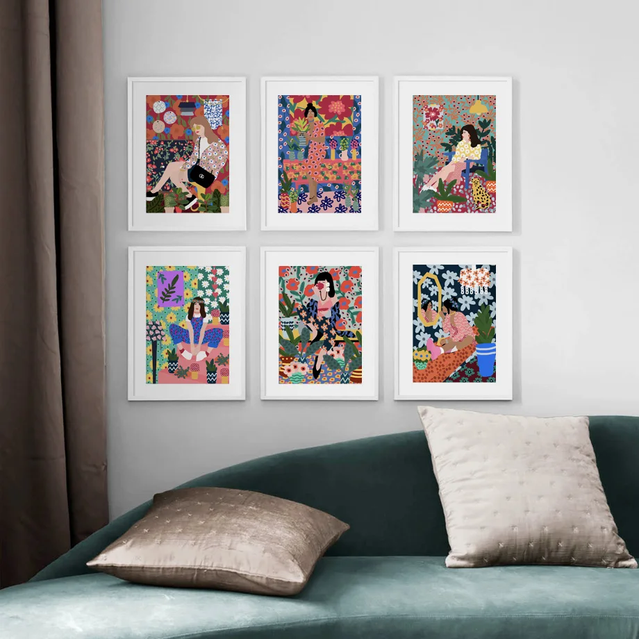 Bohemia Abstract Home Girl Flower Leaf Plant Wall Art Print Canvas Painting Nordic Vintage Poster Decor Pictures For Living Room
Bohemia Abstract Home Girl Flower Leaf Plant Wall Art Print Canvas Painting Nordic Vintage Poster Decor Pictures For Living Room