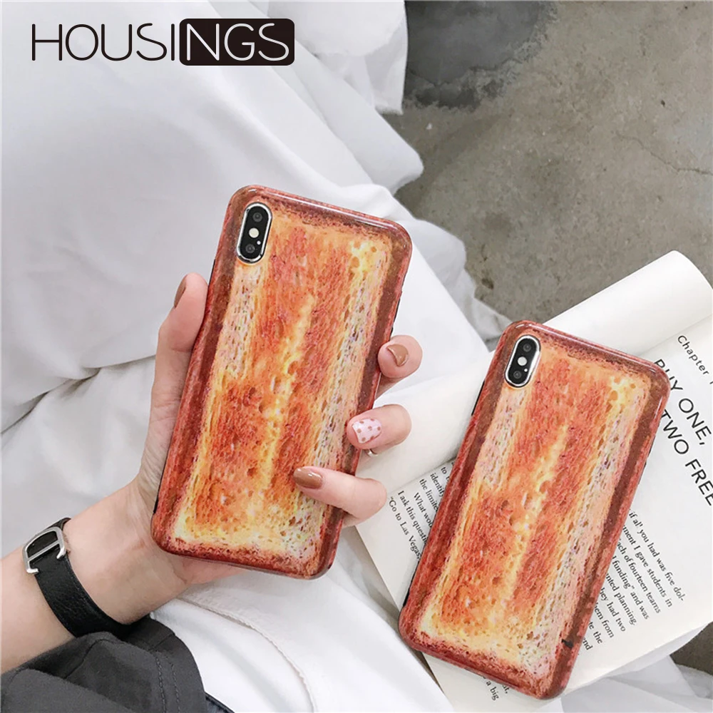Capa Toast Bread Case For iPhone 7 7Plus 8 8Plus X XS MAX XR Special Design Protective For Apple Phone 6 6s Plus Cute Soft Cover
Capa Toast Bread Case For iPhone 7 7Plus 8 8Plus X XS MAX XR Special Design Protective For Apple Phone 6 6s Plus Cute Soft Cover