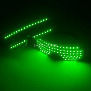 

Hight Quality Polarized Fishing Sunglasses Driving Riding Sunglasses Glow in Dark Night Bar Rave Party Flashing LED Glasses