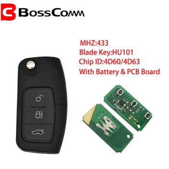 for Ford Focus Fusion Car Remote Keyless DIY Mondeo Fiesta Galaxy HU101 433MHZ Blade Vehicle Flip Key Fob
for Ford Focus Fusion Car Remote Keyless DIY Mondeo Fiesta Galaxy HU101 433MHZ Blade Vehicle Flip Key Fob