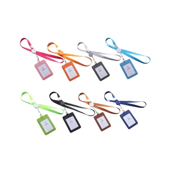 1PC Card Holder Employee ID Card Cover Work Certificate Identity Badge ID Business Case With Neck Lanyard
1PC Card Holder Employee ID Card Cover Work Certificate Identity Badge ID Business Case With Neck Lanyard