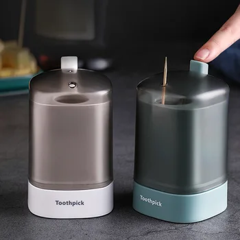 Automatic Toothpick Holder Container Wheat Straw Household Table Hand Press Toothpick Storage Box Toothpick Dispenser Home
Automatic Toothpick Holder Container Wheat Straw Household Table Hand Press Toothpick Storage Box Toothpick Dispenser Home