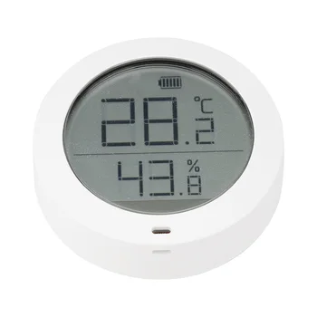 White ABS Bluetooth Temperature Humidity Sensor Real Time Measuring Meter for Xiaomi homekit Temperature Meter
White ABS Bluetooth Temperature Humidity Sensor Real Time Measuring Meter for Xiaomi homekit Temperature Meter