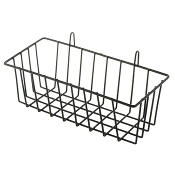 Bathroom Storage Metal Wire Basket Storage Shelf with Hanging Hook-23x10x8cm
Bathroom Storage Metal Wire Basket Storage Shelf with Hanging Hook-23x10x8cm