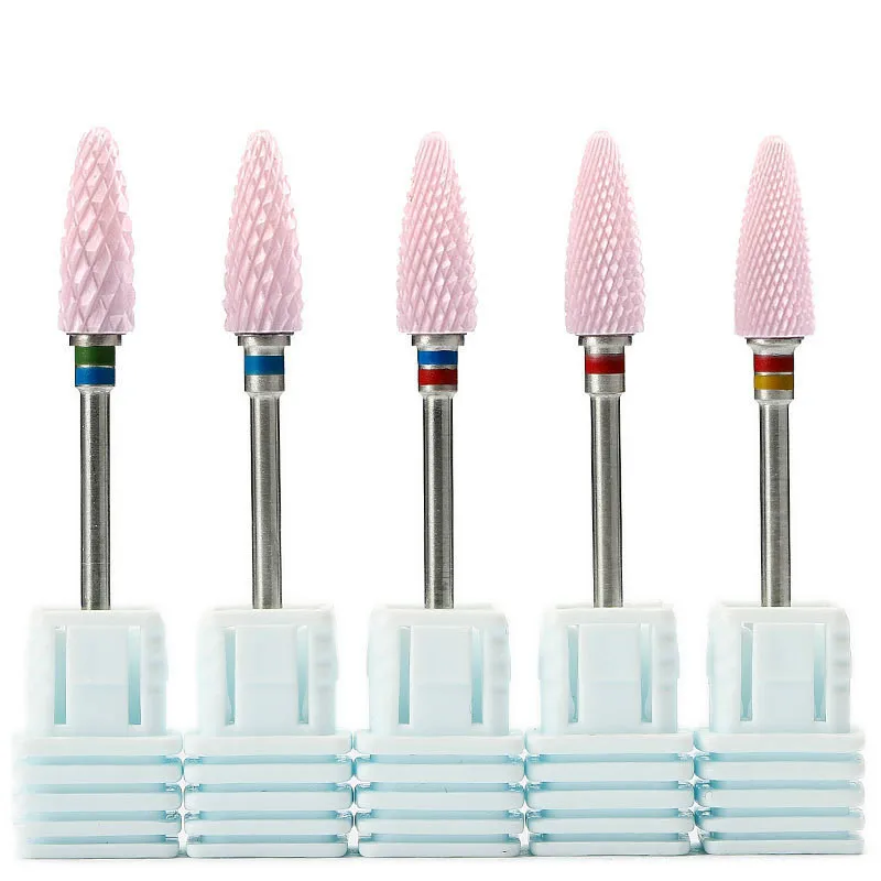 1PC Pink Milling Cutter For Manicure Nail Drill Bits Pedicure Electric Nail File Ceramic Nail Drill Bit For Removing Gel Varnish
1PC Pink Milling Cutter For Manicure Nail Drill Bits Pedicure Electric Nail File Ceramic Nail Drill Bit For Removing Gel Varnish