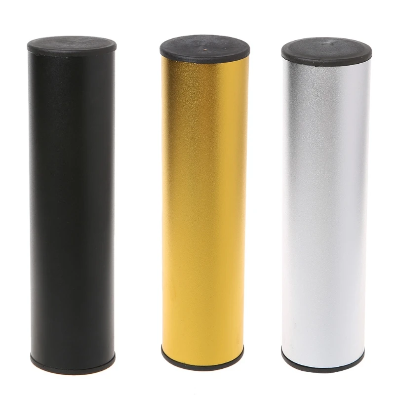 Pro Stainless Steel Cylinder Sand Shaker Rhythm Musical Instruments Percussion 3 color |