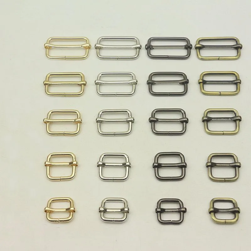 30pc 16/20/25/32/38mm Metal Pull Core Buckle Webbing Adjustment Buckles Tri-glides Slides Roller Pin Clasp Bag Strap Slider Hook
30pc 16/20/25/32/38mm Metal Pull Core Buckle Webbing Adjustment Buckles Tri-glides Slides Roller Pin Clasp Bag Strap Slider Hook