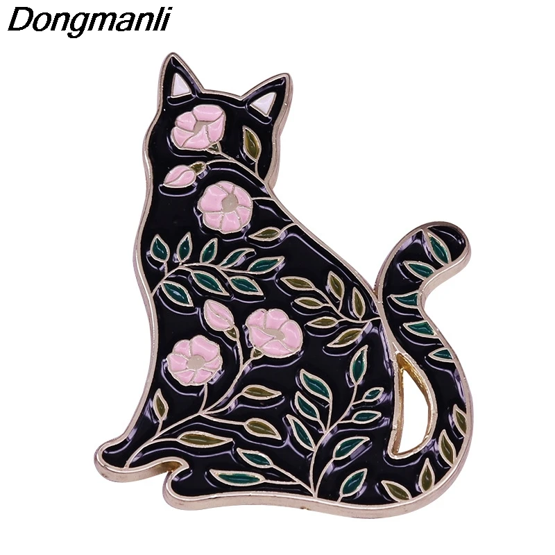 DZ192 Flower Cat Hard Enamel Pins Badge Backpack Collar Lapel Women Men Animal Jewelry
DZ192 Flower Cat Hard Enamel Pins Badge Backpack Collar Lapel Women Men Animal Jewelry