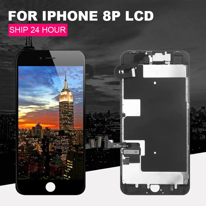 Suitable for iPhone 8 Plus LCD 5.5 touch screen and replaceable LCD full screen, equipped with front camera speaker + gift
Suitable for iPhone 8 Plus LCD 5.5 touch screen and replaceable LCD full screen, equipped with front camera speaker + gift