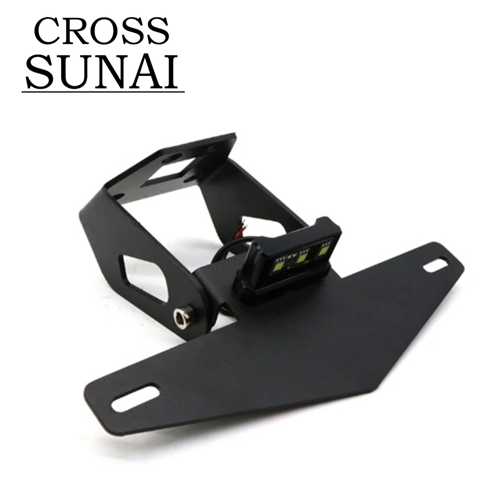 Motorcycle License Plate Frame Rear Tail Tidy Fender Eliminator Bracket with Light Fit for KAWASAKI NINJA 250 400 Z400 2018 2019
Motorcycle License Plate Frame Rear Tail Tidy Fender Eliminator Bracket with Light Fit for KAWASAKI NINJA 250 400 Z400 2018 2019