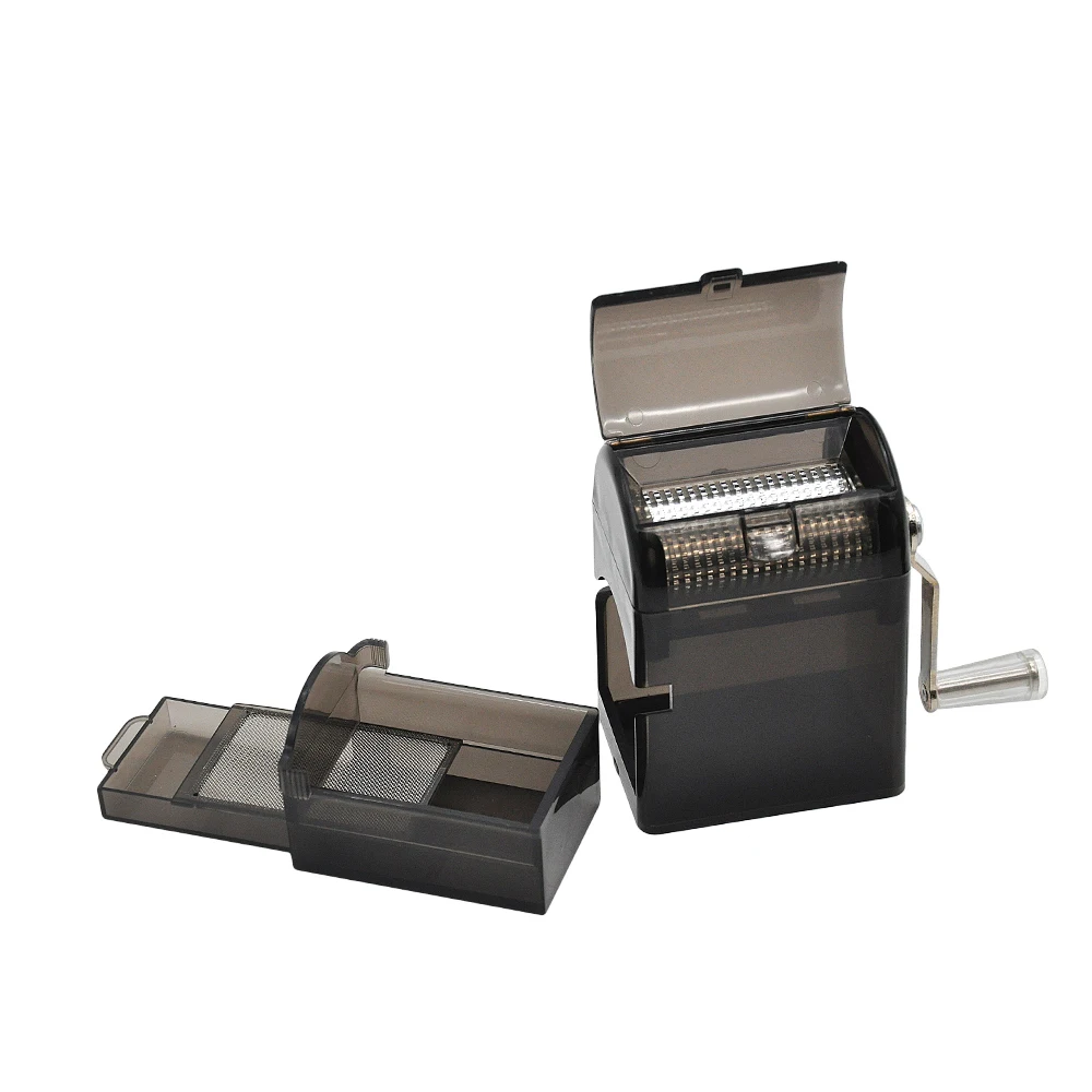 Mini manual grinding machine tobacco shredder 150MM hand shredder cutting tobacco cutting machine with storage box herb grinder
Mini manual grinding machine tobacco shredder 150MM hand shredder cutting tobacco cutting machine with storage box herb grinder