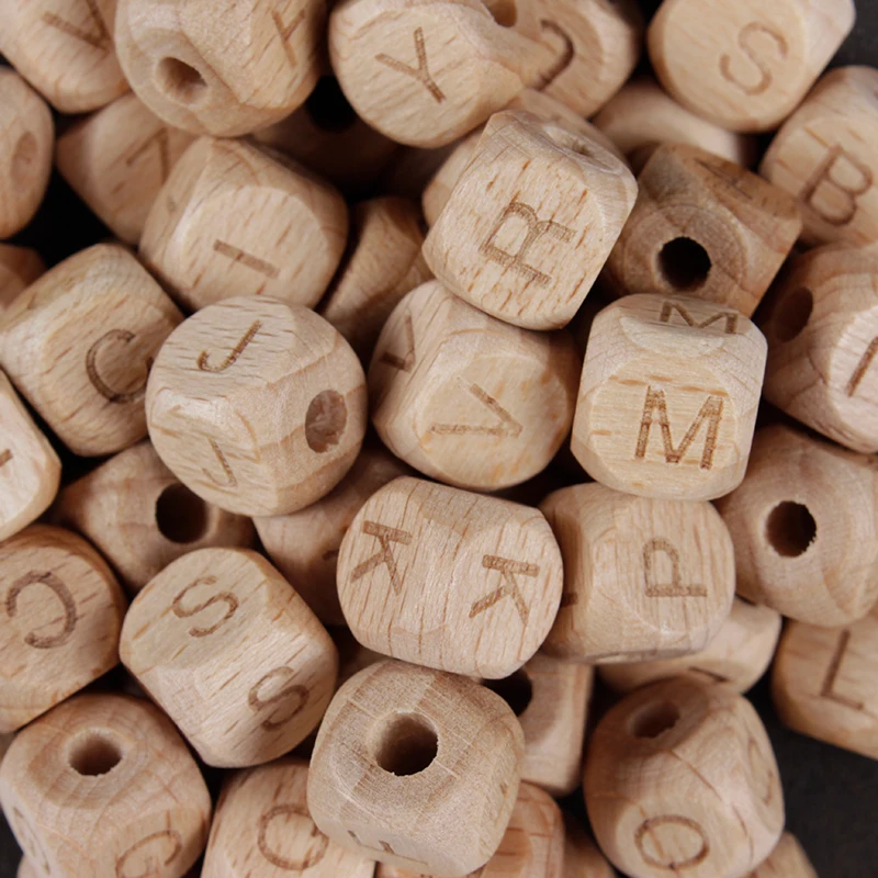 60Pcs/Lot Baby Nursing Accessories 10mm Square Shape Chew Beech Letter Beads DIY Teething Jewelry Baby Teether Wholesale
60Pcs/Lot Baby Nursing Accessories 10mm Square Shape Chew Beech Letter Beads DIY Teething Jewelry Baby Teether Wholesale
