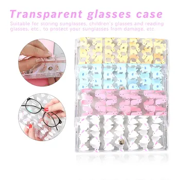 Eye Glasses Box Cute Cartoon Travel Women Transparent PVC Bag Case Protection Carry Box Eyewear Accessoires
Eye Glasses Box Cute Cartoon Travel Women Transparent PVC Bag Case Protection Carry Box Eyewear Accessoires