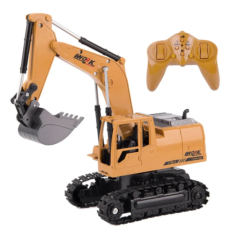 8-Channel Large Size Engineering Vehicle Alloy Children Model Light Remote Control Excavator Electric Model Toy
8-Channel Large Size Engineering Vehicle Alloy Children Model Light Remote Control Excavator Electric Model Toy