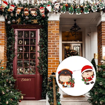 6 Strips/Set Stylish Crafted Chic Decorative Banner String Flag Xmas Banner Christmas Flag Xmas Ornament 
6 Strips/Set Stylish Crafted Chic Decorative Banner String Flag Xmas Banner Christmas Flag Xmas Ornament