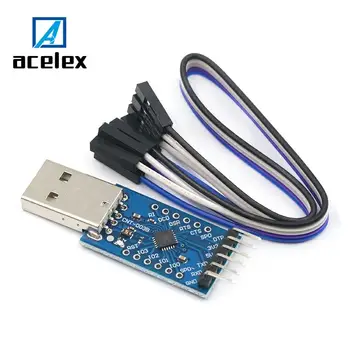 CP2104 USB 2.0 to TTL UART 6PIN Module Serial Converter STC PRGMR Replace CP2102 With Dupont Cables
CP2104 USB 2.0 to TTL UART 6PIN Module Serial Converter STC PRGMR Replace CP2102 With Dupont Cables