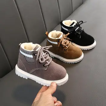 Hot Sale Children Martin Boots Leather Shoes Boys Autumn Winter Warm Cotton shoes Fashion Girls Kids Boots Non-slip
Hot Sale Children Martin Boots Leather Shoes Boys Autumn Winter Warm Cotton shoes Fashion Girls Kids Boots Non-slip
