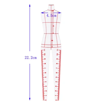Fashion Ruler Fashion Line Sewing Ruler Drawing Human Dynamic Template for Cloth Rendering Costume Designer 22.2cm
Fashion Ruler Fashion Line Sewing Ruler Drawing Human Dynamic Template for Cloth Rendering Costume Designer 22.2cm