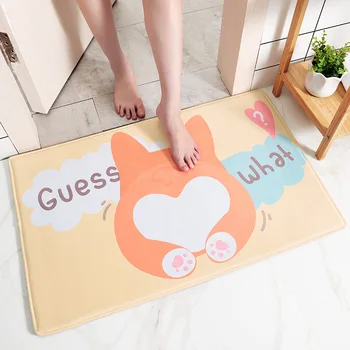 New cartoon velvet household door mats, bathroom, bathroom, anti-slip mats, bedroom door mats
New cartoon velvet household door mats, bathroom, bathroom, anti-slip mats, bedroom door mats