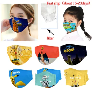 Pokemon Mask Cartoon Anti-haze Pikachu Mouth Face Mask Children Reusable Washable Dust-proof Protection Kids Cosplay Masks Girls
Pokemon Mask Cartoon Anti-haze Pikachu Mouth Face Mask Children Reusable Washable Dust-proof Protection Kids Cosplay Masks Girls