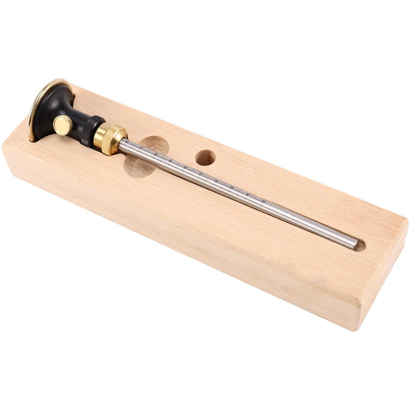 1 Set 45-Degree Angle 150Mm Precision Wheel Marking Gauge Woodworking Set with 1 Extra Cutter Wheels, Inch and Mm Scale
1 Set 45-Degree Angle 150Mm Precision Wheel Marking Gauge Woodworking Set with 1 Extra Cutter Wheels, Inch and Mm Scale
