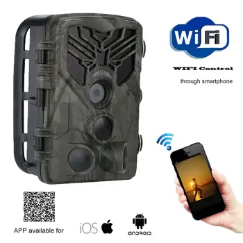 2.0LCD Trail Camera WiFi 20MP Waterproof Hunting Infrared Camera for Outdoor Wildlife Monitoring
2.0LCD Trail Camera WiFi 20MP Waterproof Hunting Infrared Camera for Outdoor Wildlife Monitoring
