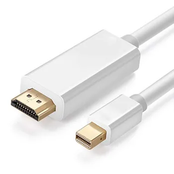 1 Pc 1.8m Mini DisplayPort DP to HDMI ThunderBolt Adapter Cable For Apple Mac Macbook Pro Air Mini DP to HDMI
1 Pc 1.8m Mini DisplayPort DP to HDMI ThunderBolt Adapter Cable For Apple Mac Macbook Pro Air Mini DP to HDMI