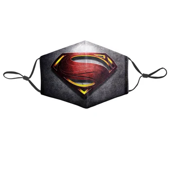 Prevent pm 2.5 Pollution Mask Filter DC Superman Cartoon Printing Adjustable Size Breathing Mouth-muffle Recycle Face Mask
Prevent pm 2.5 Pollution Mask Filter DC Superman Cartoon Printing Adjustable Size Breathing Mouth-muffle Recycle Face Mask