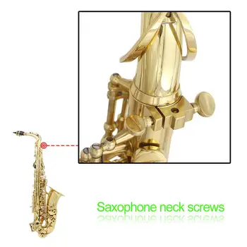 5pcs/set Golden Saxophone Neck Screw Sax Mouth Piece Clamp Screw Fastening Flat Screw Instruments Part Saxophone Accessories
5pcs/set Golden Saxophone Neck Screw Sax Mouth Piece Clamp Screw Fastening Flat Screw Instruments Part Saxophone Accessories