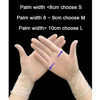 Hot sale 100PCS Disposable PVC Rubber Powder-free Transparent Gloves Thickened Isolate harmful substances to protect health
Hot sale 100PCS Disposable PVC Rubber Powder-free Transparent Gloves Thickened Isolate harmful substances to protect health