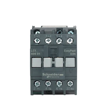 AC Contactor 3P 6A 1 Normally Closed Control Coil Voltage 24V 36V 48V 110V 220V 380V 50HZ LC1N0601B5N CC7N E7N F7N M7N Q7N
AC Contactor 3P 6A 1 Normally Closed Control Coil Voltage 24V 36V 48V 110V 220V 380V 50HZ LC1N0601B5N CC7N E7N F7N M7N Q7N