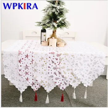 Bronzing Christmas Table Runner Christmas Desk Runner Flags Printed Stars Trees Christmas Ornament New Year Decora ZQ-AD578
Bronzing Christmas Table Runner Christmas Desk Runner Flags Printed Stars Trees Christmas Ornament New Year Decora ZQ-AD578