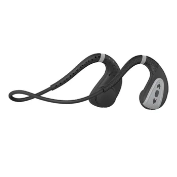 Hot Q1 Bone Conduction Bluetooth Headset IPX8 Swimming Head-Mounted Sports Waterproof Headphones- Grey
Hot Q1 Bone Conduction Bluetooth Headset IPX8 Swimming Head-Mounted Sports Waterproof Headphones- Grey