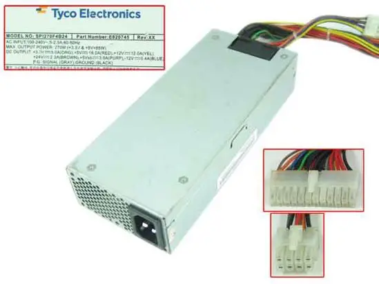 Серверный блок питания SPI270F4B24, 270 Вт, 270 Вт, 100-240 В, 5-а, 60-50 Гц
Серверный блок питания SPI270F4B24, 270 Вт, 270 Вт, 100-240 В, 5-а, 60-50 Гц