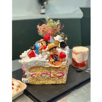 Cartoon Cake Monkey D Luffy Usopp Tony Tony Chopper FRANKY GK Statue Anime PVC Figure Collect Model Toy M3197
Cartoon Cake Monkey D Luffy Usopp Tony Tony Chopper FRANKY GK Statue Anime PVC Figure Collect Model Toy M3197