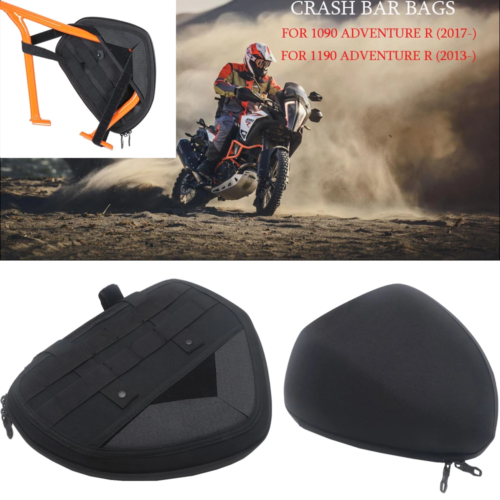 Crash Bar Bags FOR 1190 ADVENTURE R 2013- Motorcycle Frame Storage Package FOR 1090 ADVENTURE R 2017- 2018 2019 2020 2021
Crash Bar Bags FOR 1190 ADVENTURE R 2013- Motorcycle Frame Storage Package FOR 1090 ADVENTURE R 2017- 2018 2019 2020 2021