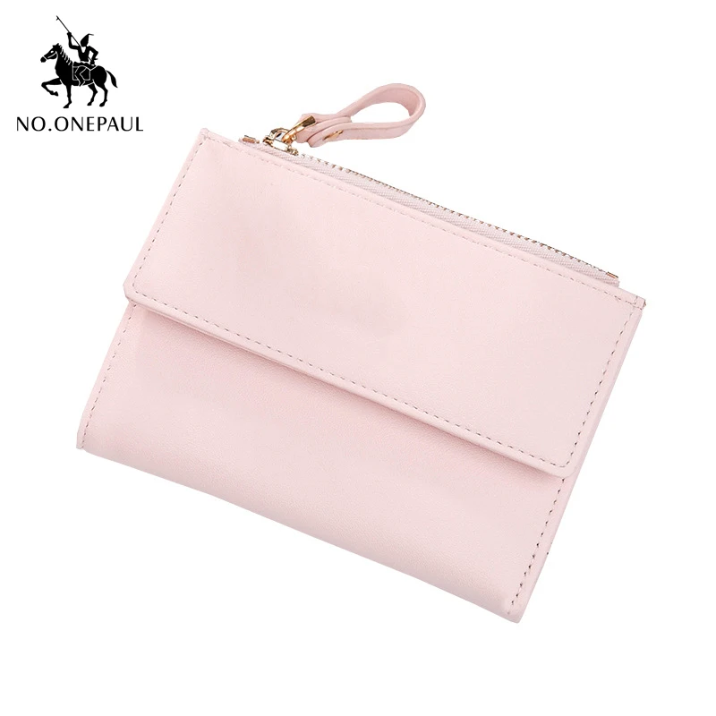 NO.ONEPAUL New ladies wallet Japanese and Korean buckle simple multi-card two-fold change wallet multi-function card package
NO.ONEPAUL New ladies wallet Japanese and Korean buckle simple multi-card two-fold change wallet multi-function card package