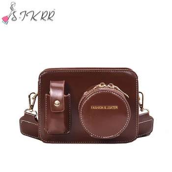 S.IKRR Vintage Camera Bag Fashion Trendy Small Leather Crossbody Bags For Women 2020 Desinger Purses And Handbags Shoulder Bag
S.IKRR Vintage Camera Bag Fashion Trendy Small Leather Crossbody Bags For Women 2020 Desinger Purses And Handbags Shoulder Bag