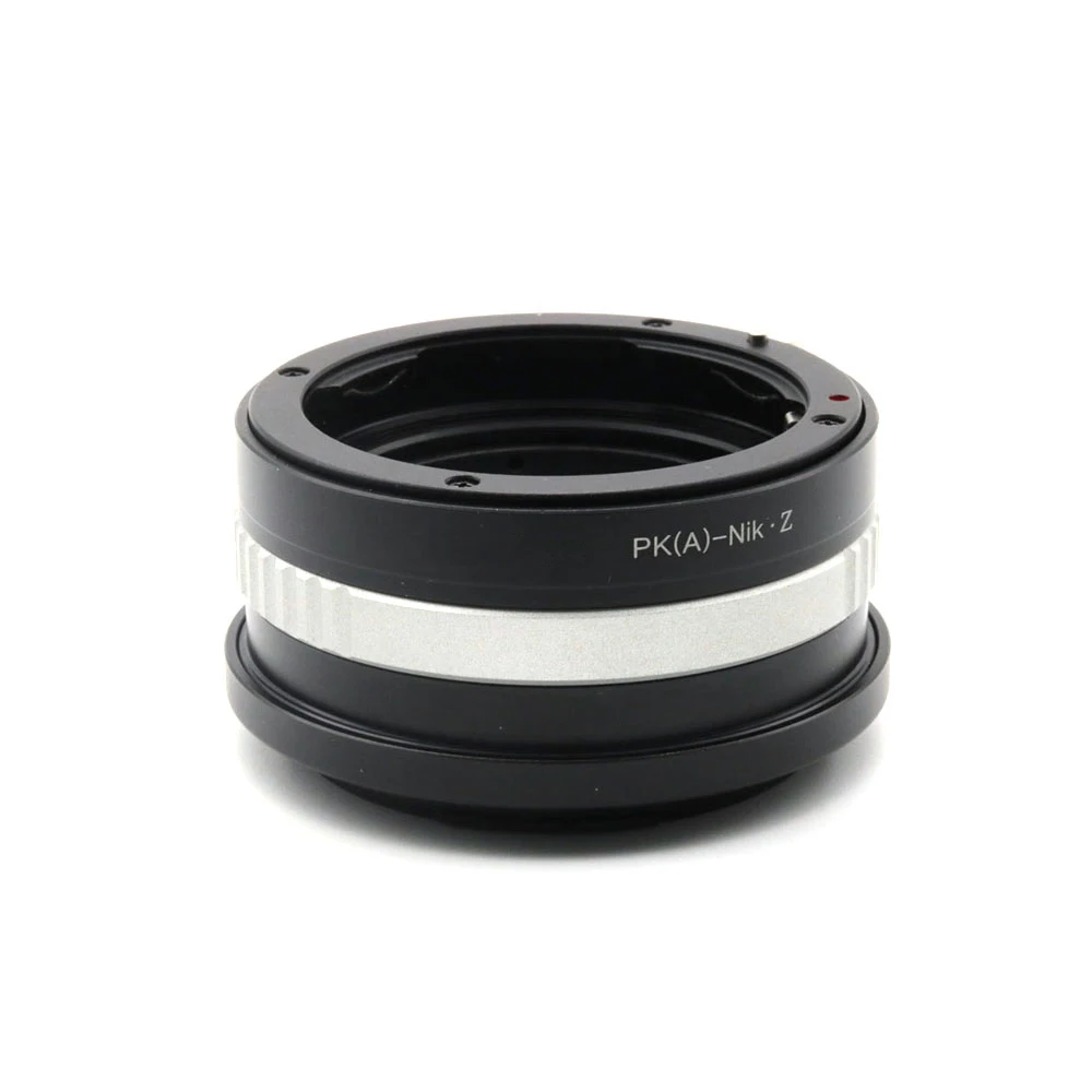 

PK(A)-Nik Z Mount Lens Adapter Ring for Petax K PK DA FA Lens to for Nikon Z Z6 Z7 Camera Body