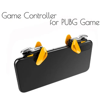 Gamepad for PUBG Mobile Game 1 pair Button Trigger Metal Game Controller Gamepad Joystick for Smartphone Game for iOS Android
Gamepad for PUBG Mobile Game 1 pair Button Trigger Metal Game Controller Gamepad Joystick for Smartphone Game for iOS Android