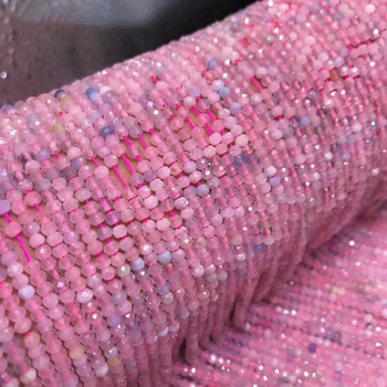 Rhodochrosite K2 Amazon Stone Moonstone Morganite 2x3mm Gemstone Beads Faceted Roundel for Silver 925 Jewelry Making 15inch
Rhodochrosite K2 Amazon Stone Moonstone Morganite 2x3mm Gemstone Beads Faceted Roundel for Silver 925 Jewelry Making 15inch
