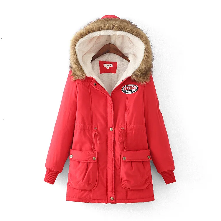 2018 Winter Thick Warm Coat Large Size Hooded Mid-length Berber Fleece Drawstring Waist Hugging Fur Collar Cotton-padded Clothes
2018 Winter Thick Warm Coat Large Size Hooded Mid-length Berber Fleece Drawstring Waist Hugging Fur Collar Cotton-padded Clothes