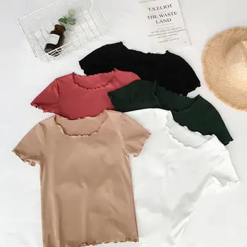 2019 T Shirt Women Clothes Fashion Tee Top multi Fashion Cotton Ladies Tee Shirt Black 
2019 T Shirt Women Clothes Fashion Tee Top multi Fashion Cotton Ladies Tee Shirt Black