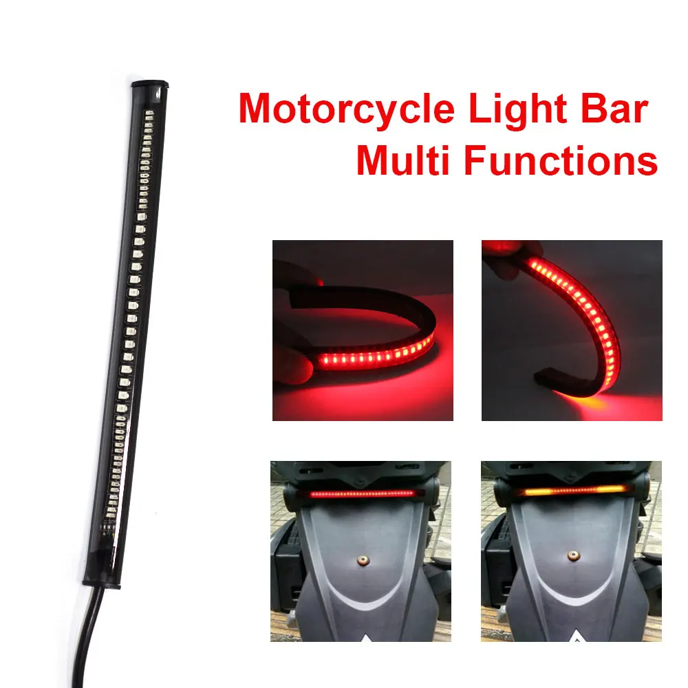 LED Stop Signal Light Motorcycle Waterproof Turn Signals Lights Tape LED Auto Belt signal for Motor LED Strip Car Auto-turn Lamp
LED Stop Signal Light Motorcycle Waterproof Turn Signals Lights Tape LED Auto Belt signal for Motor LED Strip Car Auto-turn Lamp