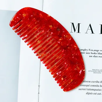 3 Colors Hairdressing Comb Acetate Fiber Resin Household Comb Anti-static Comb Marble Pattern Hairdressing Comb
3 Colors Hairdressing Comb Acetate Fiber Resin Household Comb Anti-static Comb Marble Pattern Hairdressing Comb
