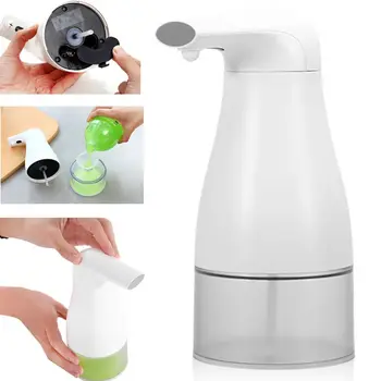 250ml Automatic Foaming Soap Dispenser Touchless Infrared Motion Sensor Non-Contact Electric Countertop Hand Washer for Kitchen
250ml Automatic Foaming Soap Dispenser Touchless Infrared Motion Sensor Non-Contact Electric Countertop Hand Washer for Kitchen