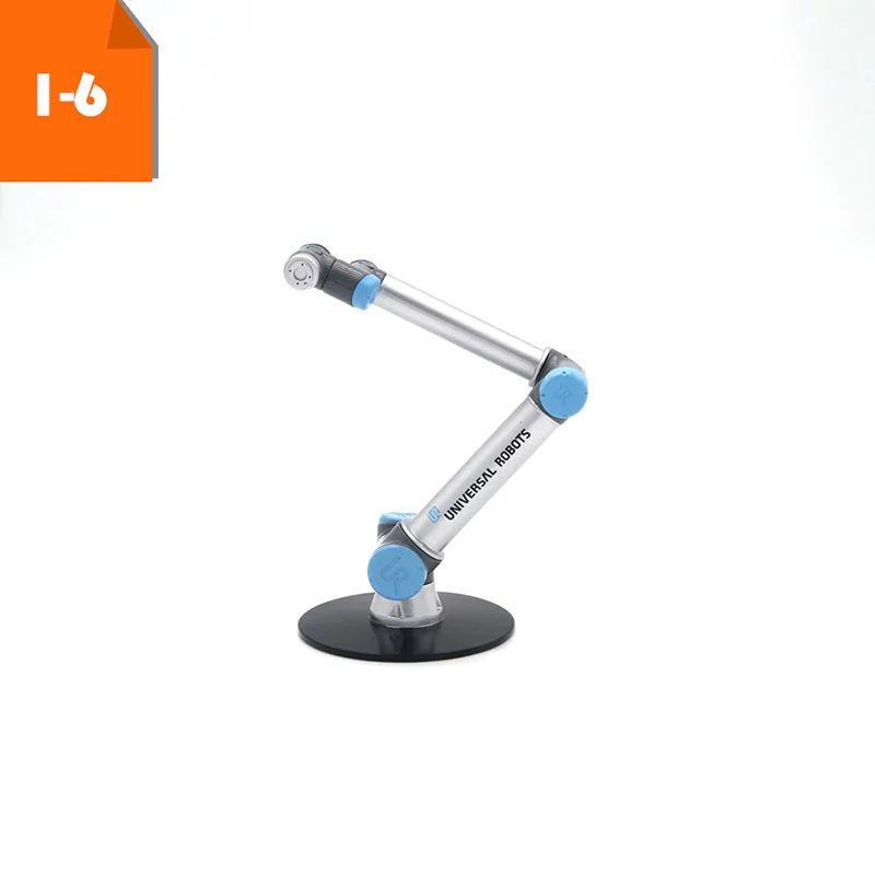 1: 6 scale Industrial Robot Arm Six-Axis Simulation Future Force Toy Rotatable scene simulation kids adult gift souvenir display
1: 6 scale Industrial Robot Arm Six-Axis Simulation Future Force Toy Rotatable scene simulation kids adult gift souvenir display