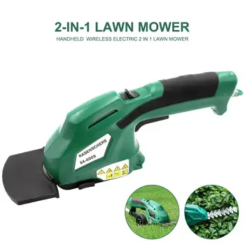 2-IN-1 Multi-function Electric Lawn Mower Cordless Lawn Mower Handheld Hedge Shrub Trimmer
2-IN-1 Multi-function Electric Lawn Mower Cordless Lawn Mower Handheld Hedge Shrub Trimmer