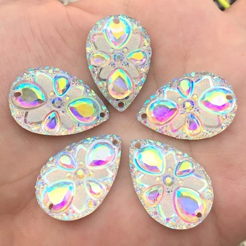 Tear drop Flatback Resin Rhinestone crystal Resin Strass DIY Wedding decorate Hand Mad Crafts 20*30mm 12pcs -14T03 
Tear drop Flatback Resin Rhinestone crystal Resin Strass DIY Wedding decorate Hand Mad Crafts 20*30mm 12pcs -14T03